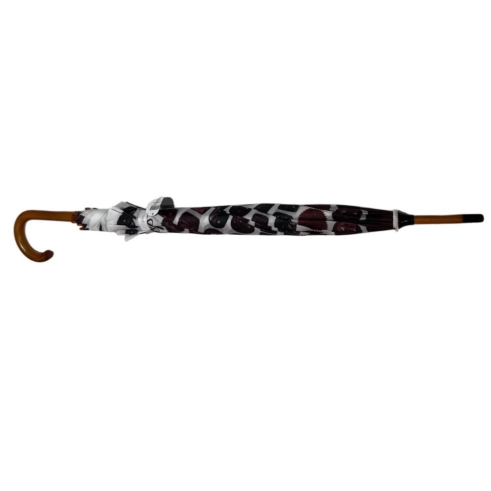 Russell Stover Chocolate Umbrella š« Novelty Wood Handle Gift Idea NWT - Picture 3 of 14